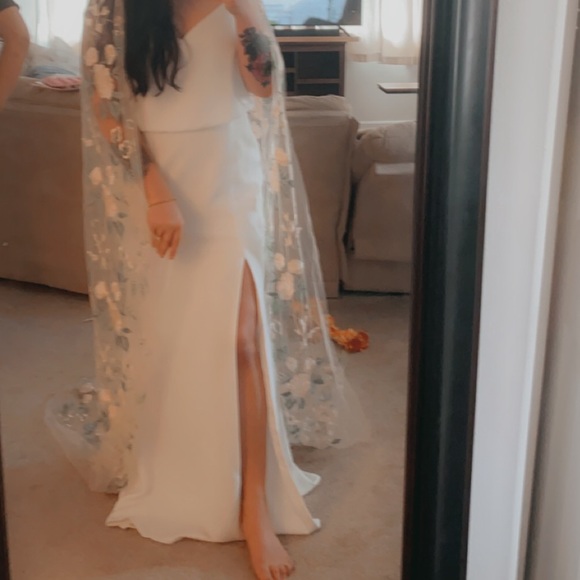 XL dress the population wedding dress. - Picture 3 of 3